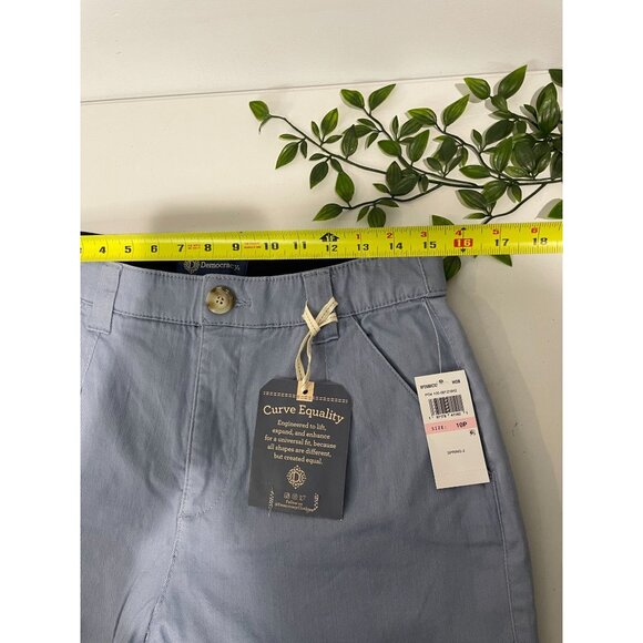 Democracy 10P Ab Solution Cargo Pants In Blue With Elastic Waistband Size 10P - Picture 12 of 14